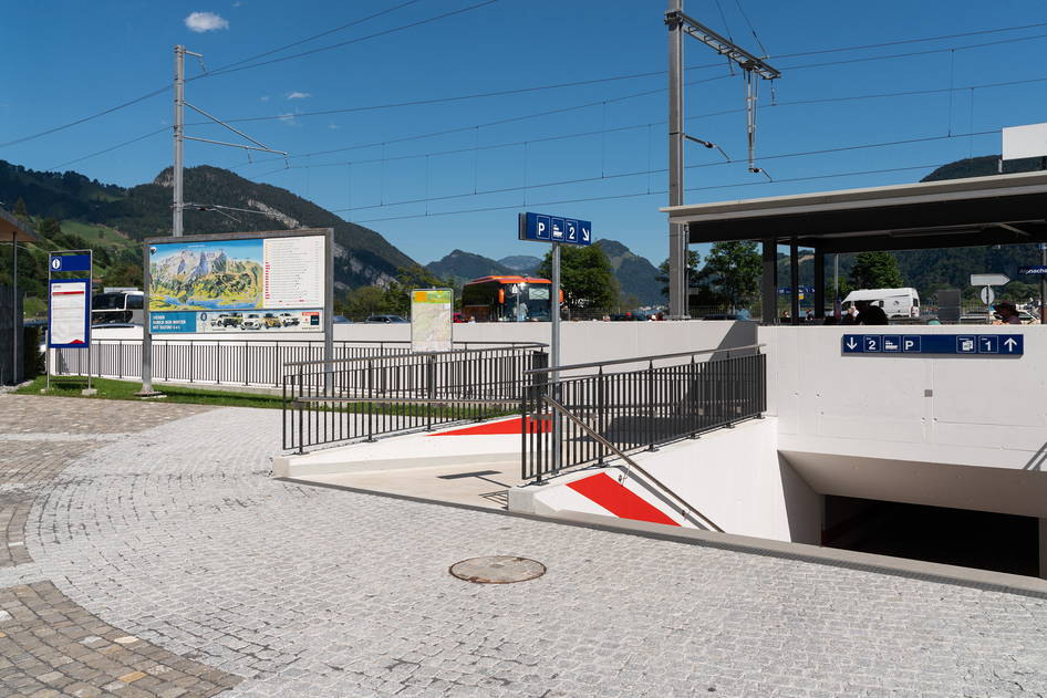 Umbau Bahnhof Alpnachstad, Bahninfrastruktur – Ribuna AG Interlaken