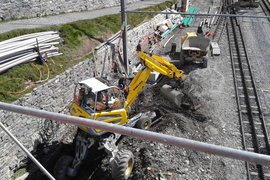 Werkstatterweiterung Eigergletscher, Konstruktiver Ingenieurbau – Ribuna AG Interlaken