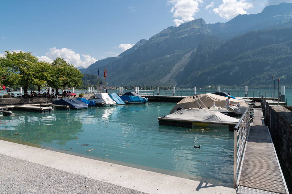 Quai Brienz Hafen Ländte – Wasserbau – Ribuna AG Interlaken