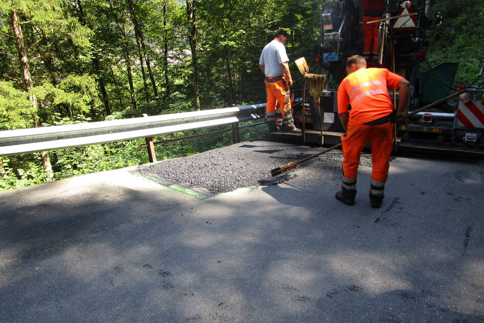 Heiterenstrasse, Strassenbau – Ribuna AG Interlaken