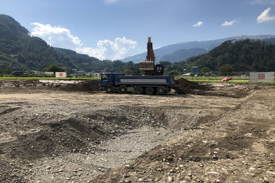 Betriebsgebäude Wilderswil, Konstruktiver Ingenieurbau – Ribuna AG Interlaken