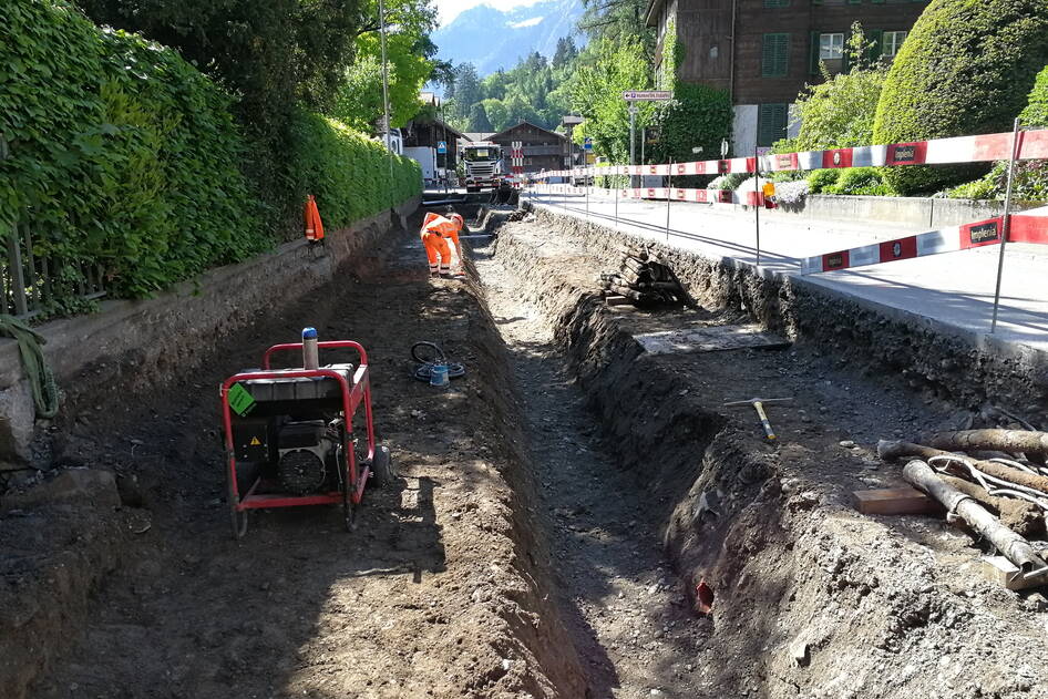 Heiterenstrasse, Strassenbau – Ribuna AG Interlaken