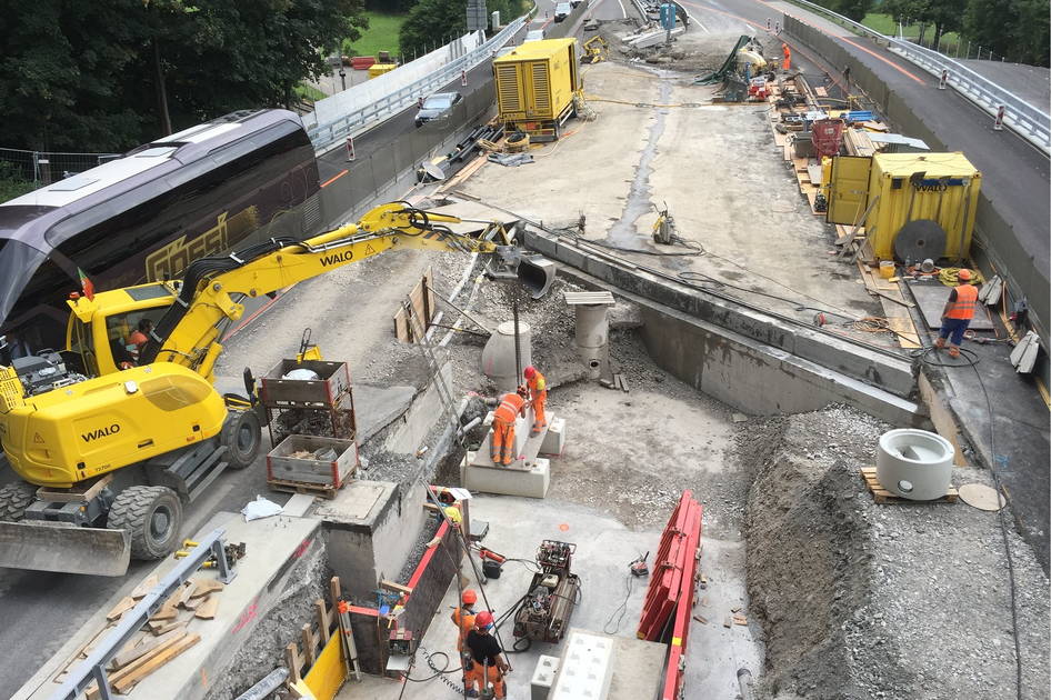 A8 Brücke – Interlaken Konstruktiver Ingenieurbau – Ribuna AG Interlaken