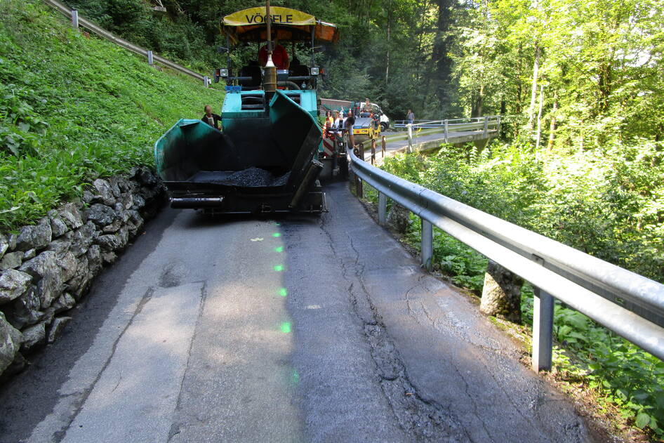 Heiterenstrasse, Strassenbau – Ribuna AG Interlaken