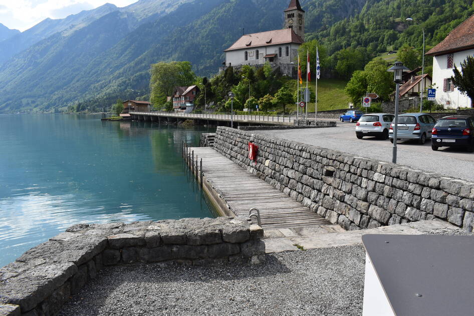 Quai Brienz Lindellen – Wasserbau – Ribuna AG Interlaken