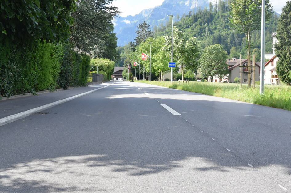 Heiterenstrasse, Strassenbau – Ribuna AG Interlaken