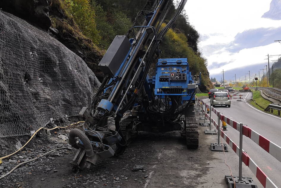 Ausbau Ortweid-Abbach, Strassenbau – Ribuna AG Interlaken