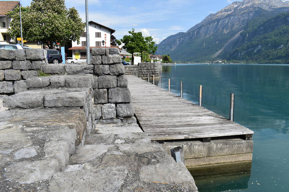 Quai Brienz Lindellen – Wasserbau – Ribuna AG Interlaken