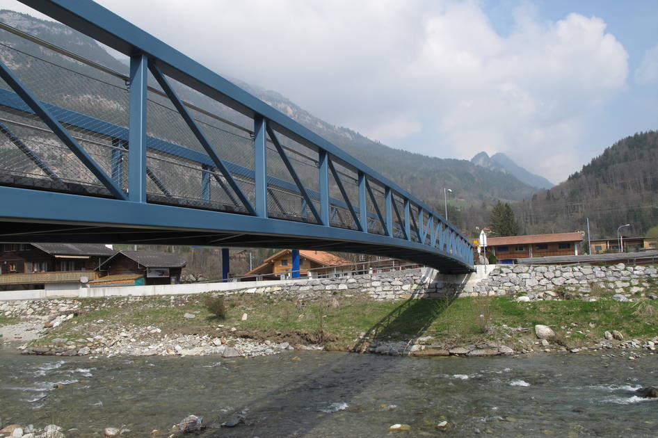 Schulhausbrücke Innertkirchen – Interlaken Konstruktiver Ingenieurbau – Ribuna AG Interlaken