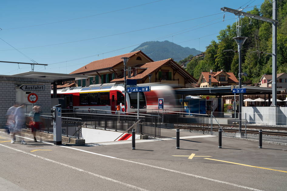 Umbau Bahnhof Alpnachstad, Bahninfrastruktur – Ribuna AG Interlaken